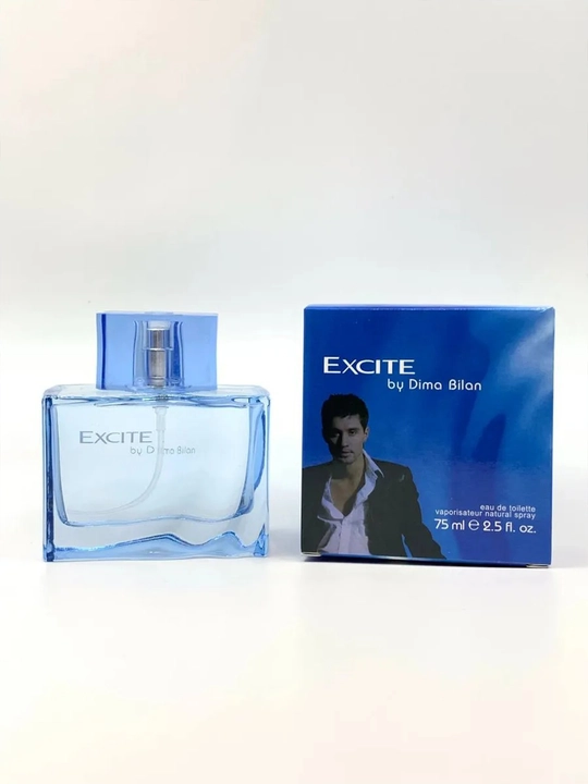 Erkaklar uchun excite by dima bilan xushbo'ylangan suv, 75 ml
