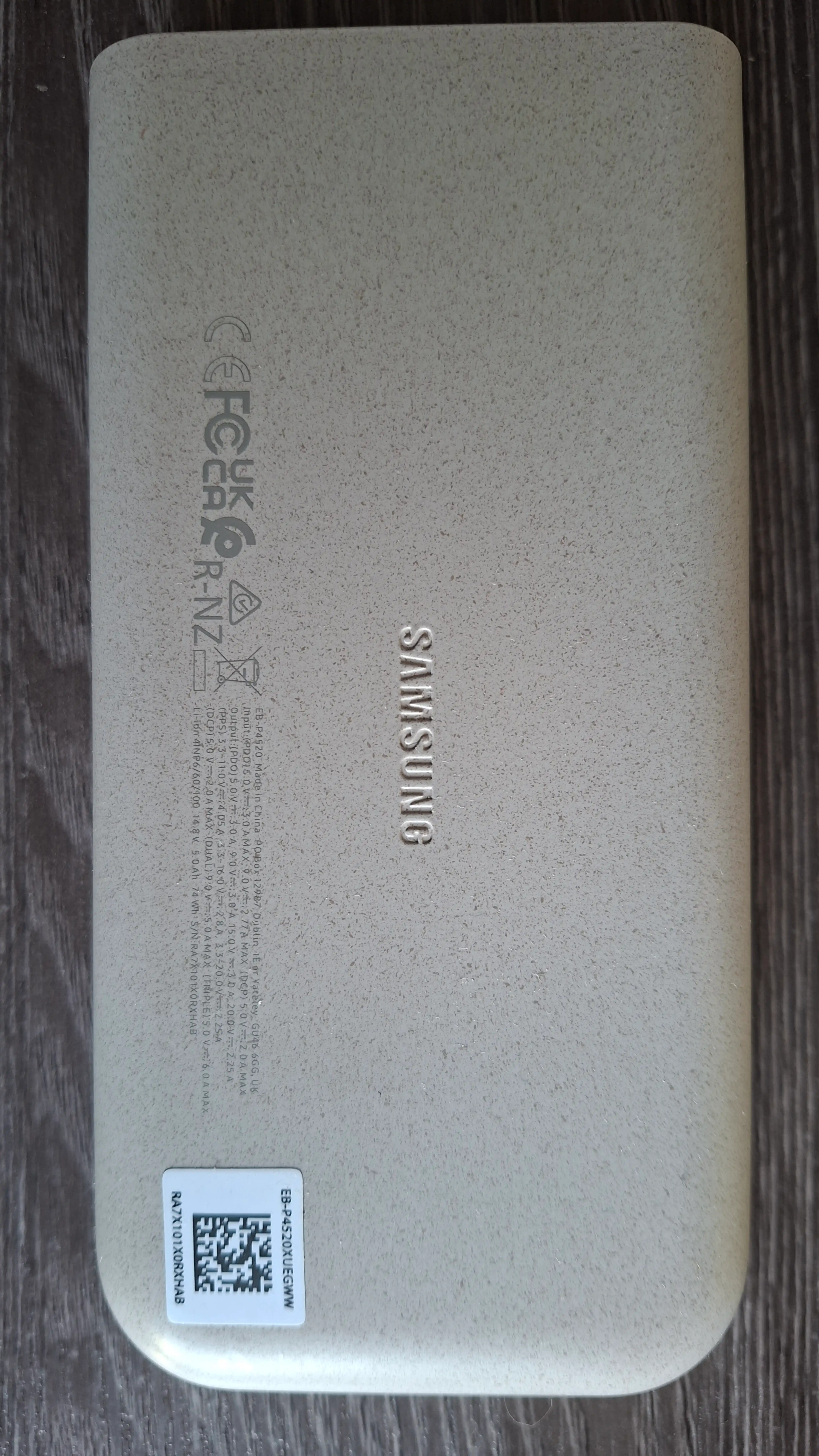 SAMSUNG EB-P4520 Power Bank — 20000 мАч, 45W Super Fast Charging