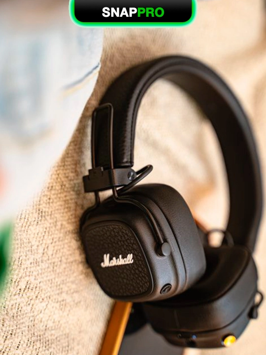 Беспроводные наушники Marshall Major V с микрофоном, Bluetooth 5.3, 100+ Ч