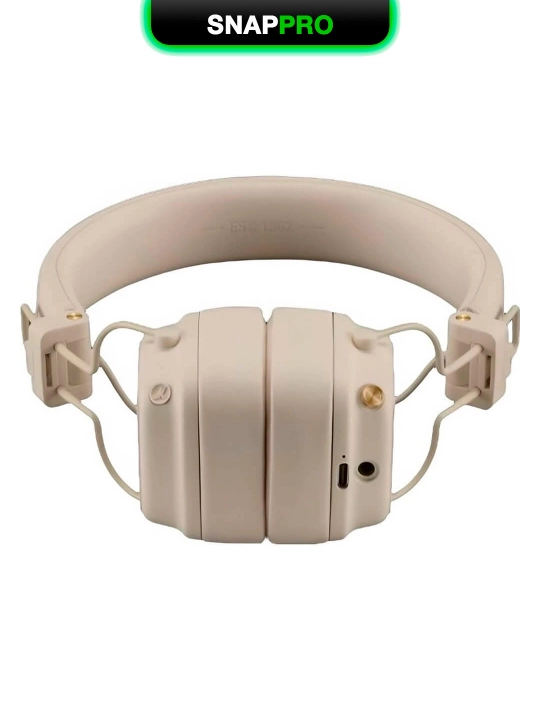 Simsiz quloqchinlar mikrofon bilan Marshall Major V,  Bluetooth 5.3, 100+ soat