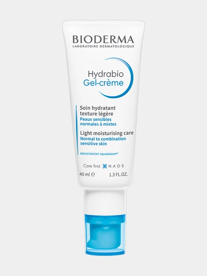 Гель-крем для лица bioderma hydrabio, увлажняющий, 40 мл - 