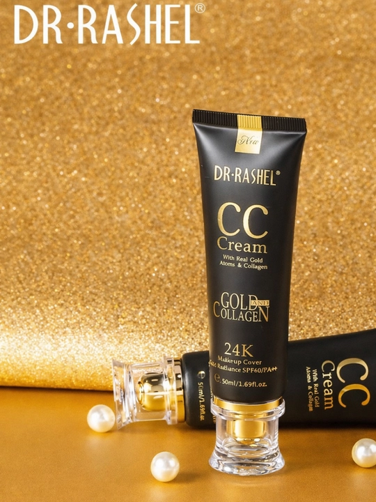 Тональный крем Dr Rashel, CC 24K золотой коллаген, SPF 50 м