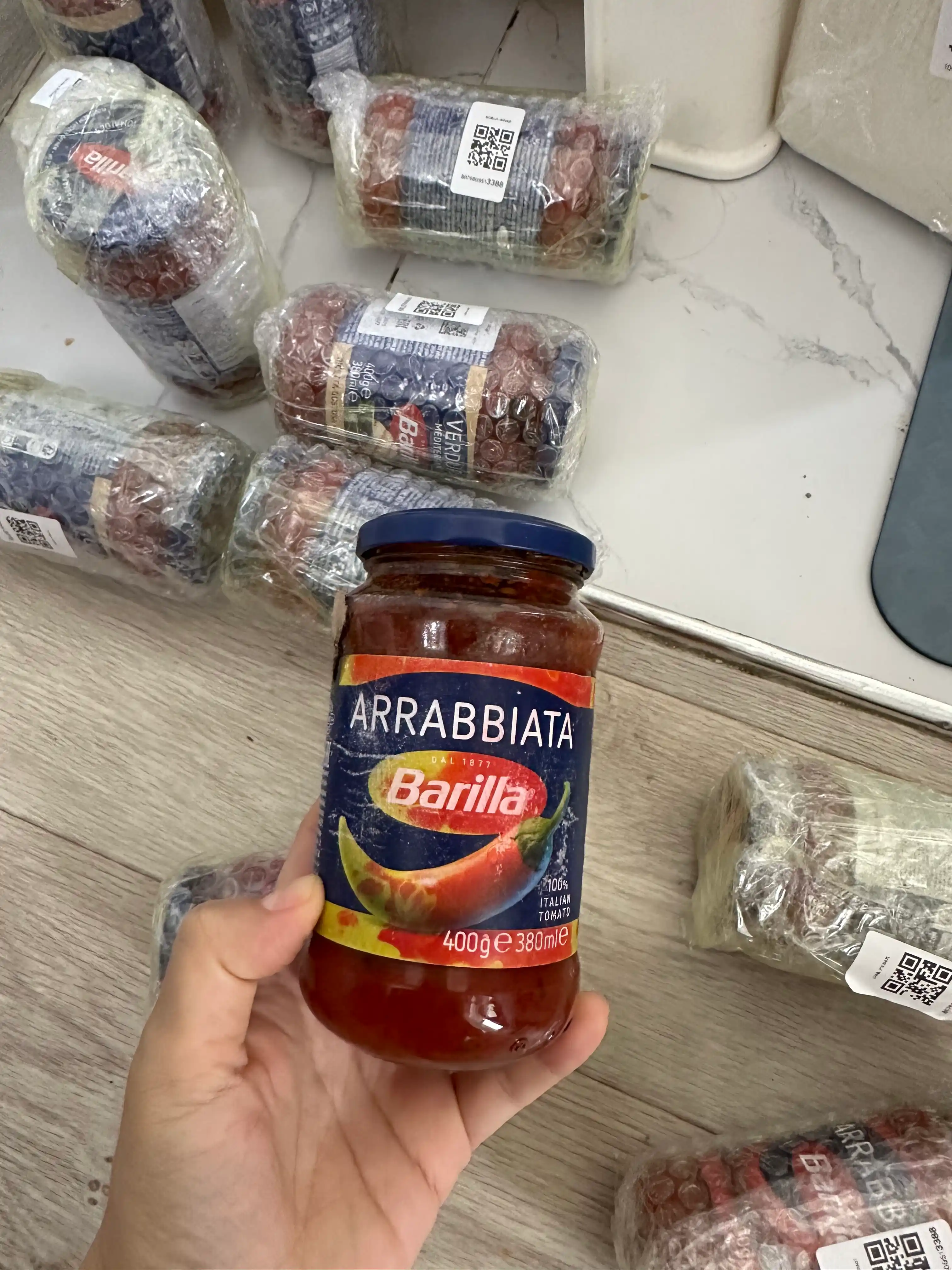 Соус Barilla Arrabbiata, томатный с перцем чили, 400 г