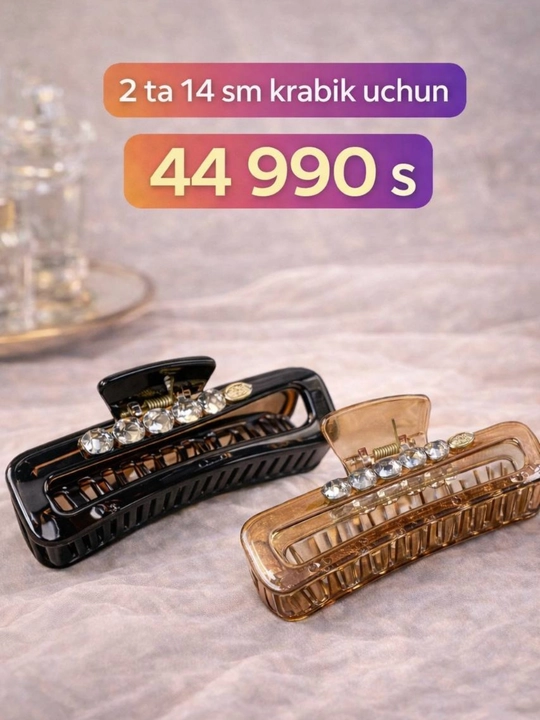 Ayollar va qizlar uchun chiroyli soch to‘g‘nag‘ichlari - soch aksessuarlari