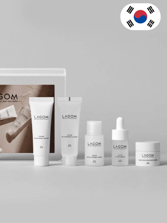 Lagom Travel Kit набор миниатюр для увлажнения кожи лица