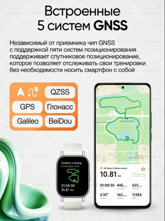 Умные фитнес часы браслет Redmi Watch 5 Lite с Bluetooth звонками глобальная версия