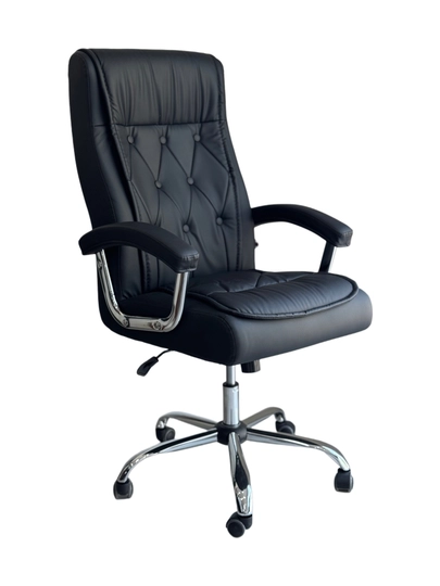 Кресло для офиса, 9235 кресло — 1ISMOIL-9235BLACK-ЧЕРН