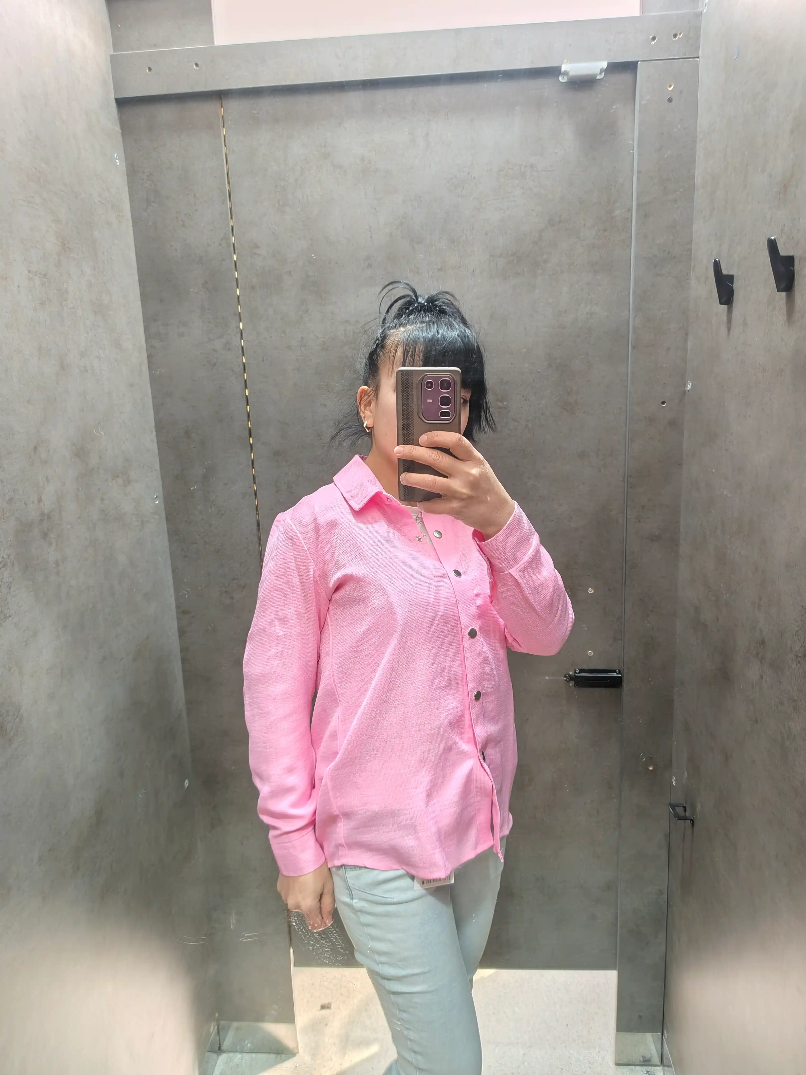 Denim ayollar jinsi shimlari, baland belli