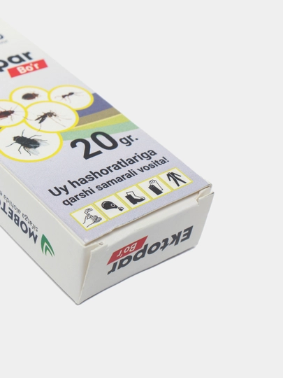 Мелок Ektopar, отпугиватель тараканов, клопов, 20 г