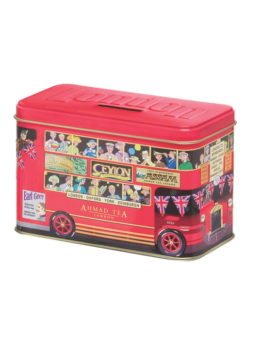 Чай Ahmad Tea London Bus English Breakfast 12×20, пакетированный, ж/б банка * *  (891) - 
