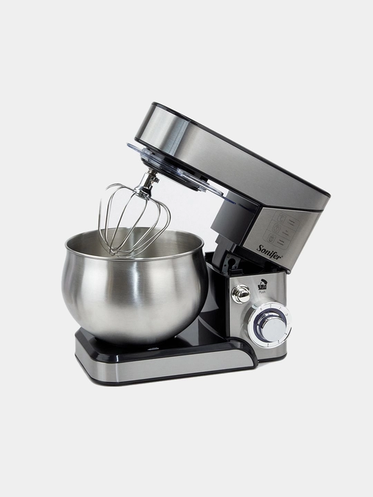 Planetar mikser Sonifer SF-8083 / SF-8166, 5L, 6 tezlik, oshxona mikseri
