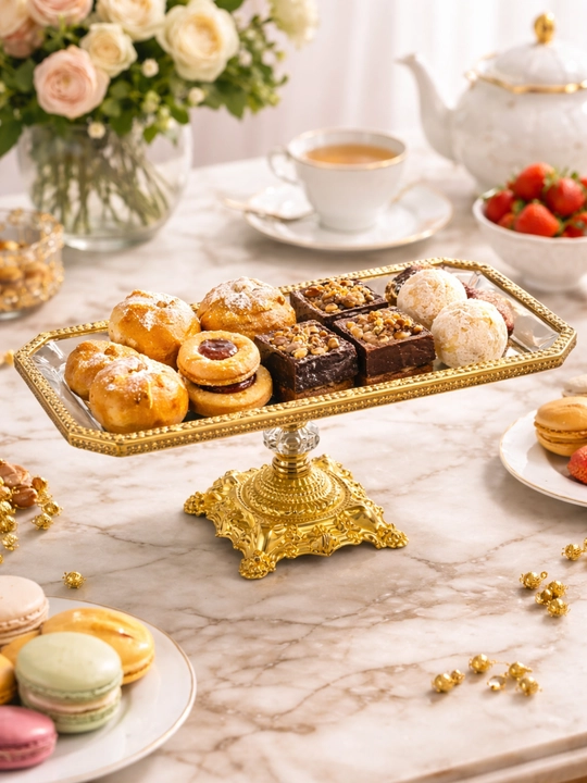 Богемская печеньица, для мясного ассорти, ваза для сладостей, фруктов