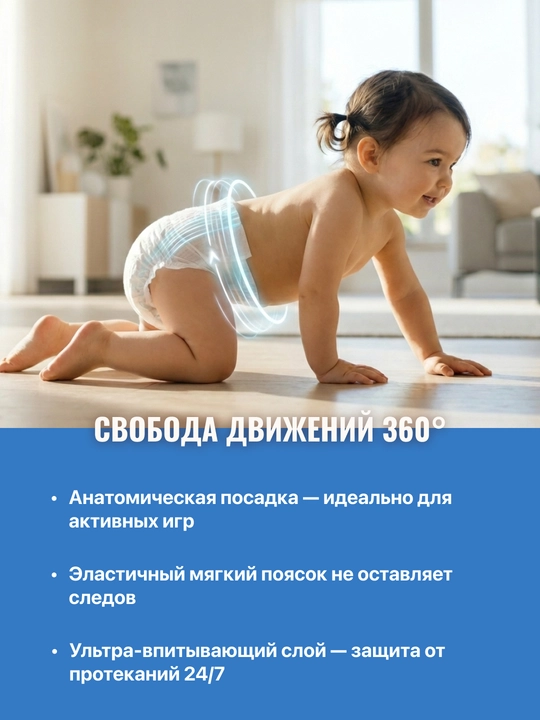 Детские трусики Pine Pants Extra large 6, 18+ кг, 44 шт