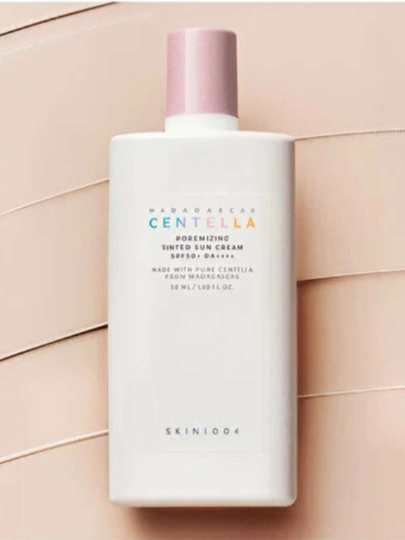 Солнцезащитный крем с центеллой SPF 50+ Skin1004 Madagascar Centella SPF50+ PA++++, 50 мл