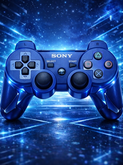 Bluetooth Joystik DualShock 3, Playstation 3 uchun kontroller, simsiz geympad - 