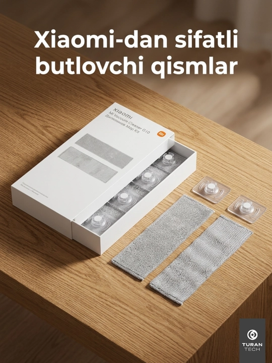 Комплект для влажной уборки Xiaomi Mi Vacuum Cleaner G10 Mop Kit, 6 предметов