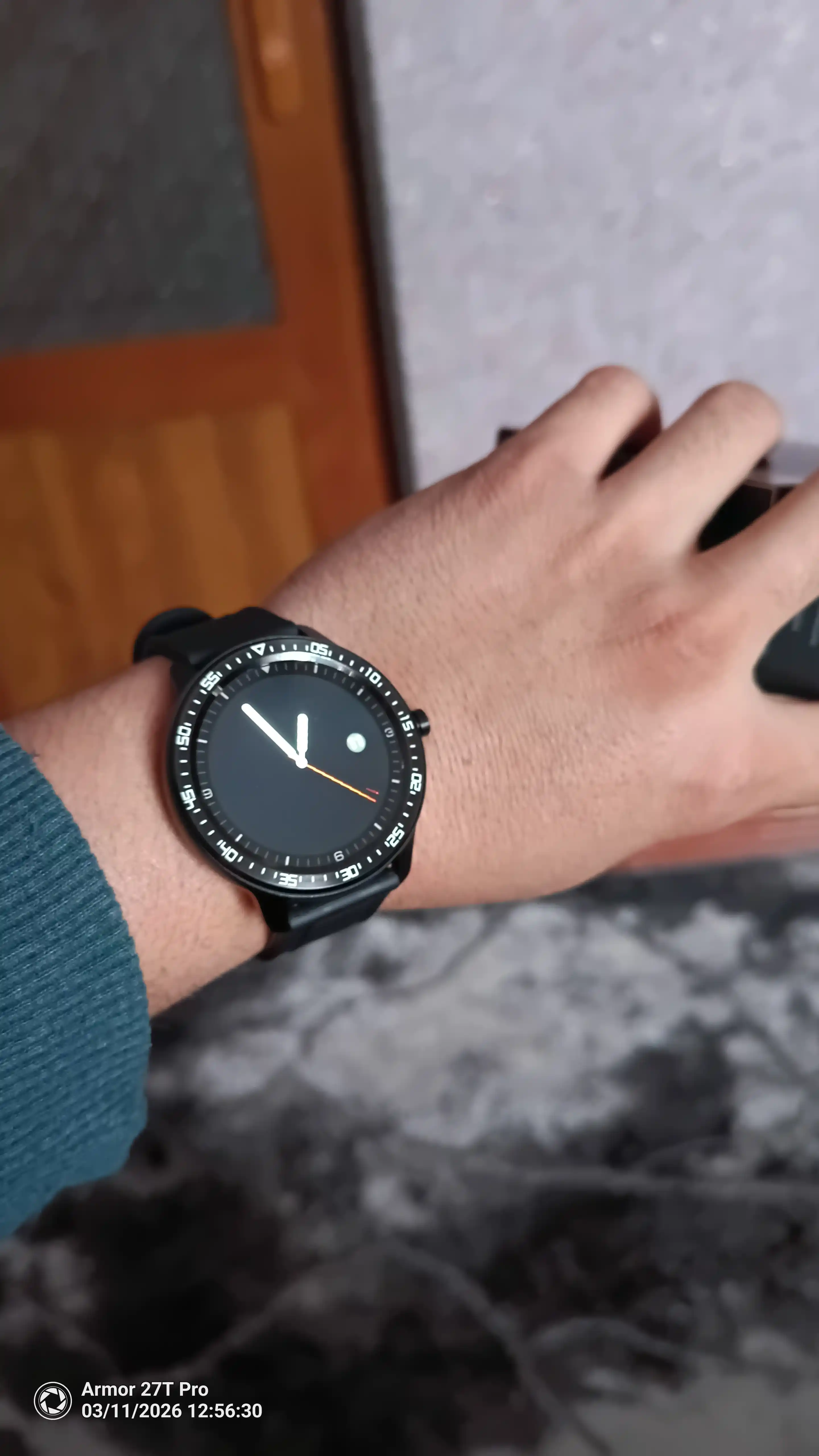 Smart Watch 2E Alpha X 46 mm, Bluetooth 5.0, 280 mA/soat, IP68, qadam o‘lchagich, pulsometr