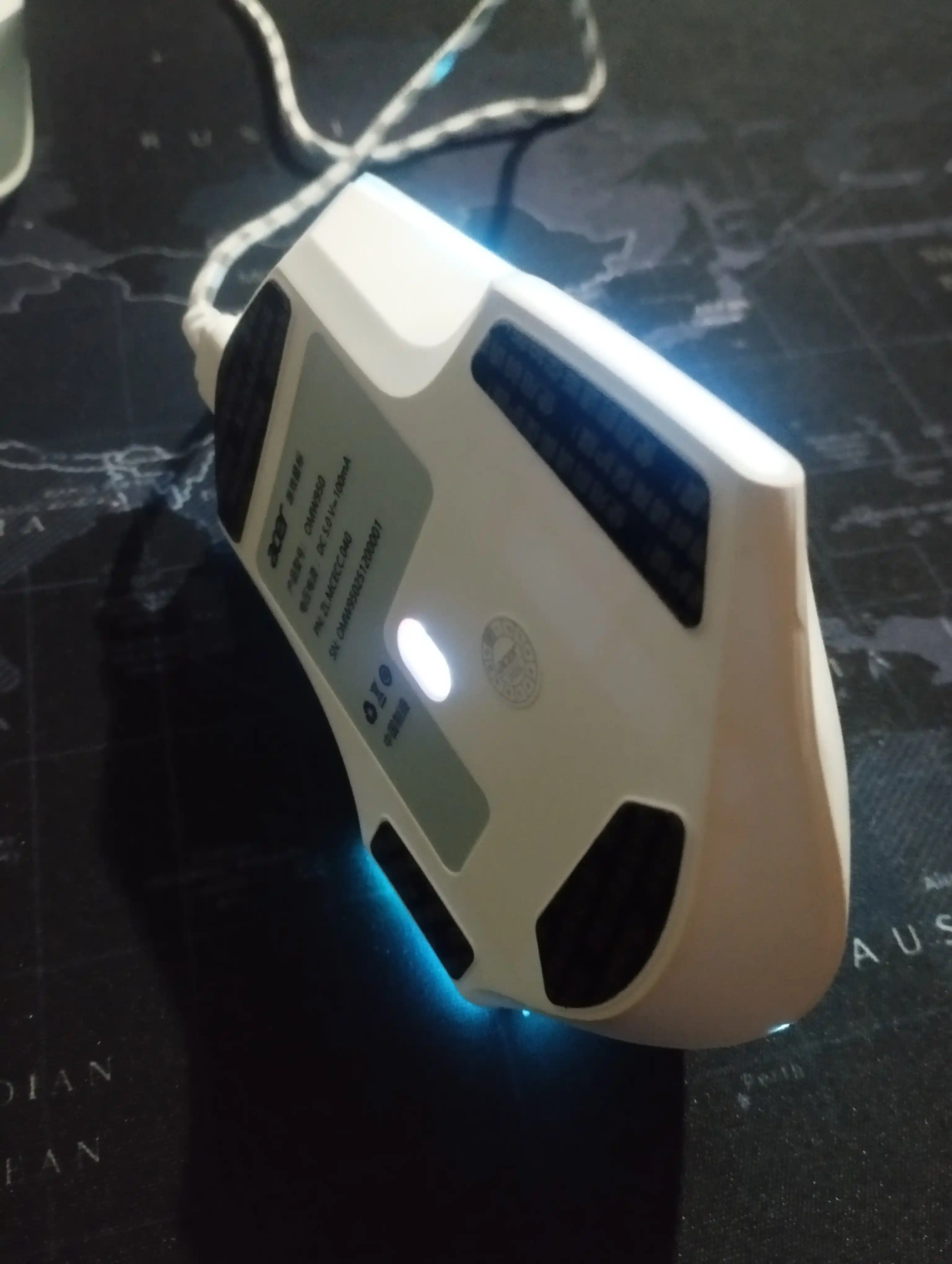 Игровая мышь Acer OMW950 RGB 7200 DPI — точность, скорость и полный контроль