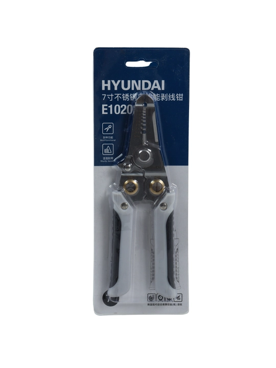 Инструмент клещи для обжима проводов, кабелей HYUNDAI