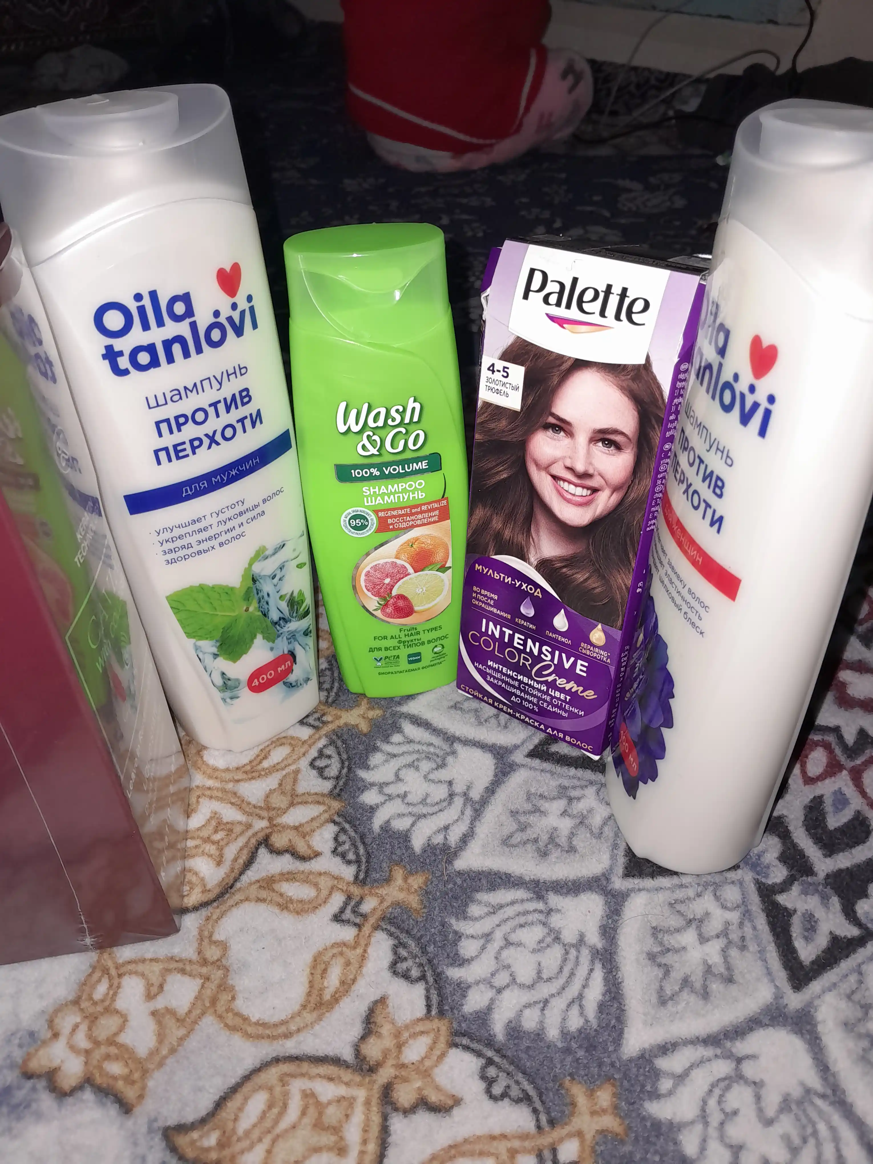 Шампунь для волос Wash & Go Восстановление и Оздоровление, 180 мл