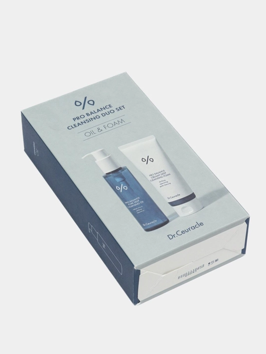 Набор для снятия макияжа Dr.Ceuracle Pro Balance Cleansing Set, гидрофильное масло + пенка