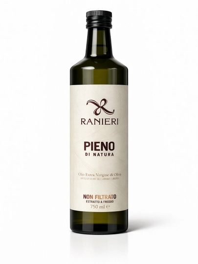 Оливковое масло Ranieri Pieno di Natura Extra Virgin Non Filtrato, Италия, 750 мл — SCUZ-PIENO