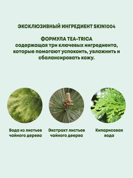 Мини-набор SKIN1004 Tea-Trica с центеллой для проблемной кожи