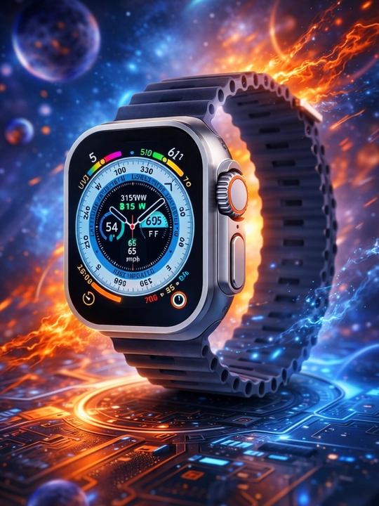 Умные часы T800 Ultra — с пульсометром, до 5 дней автономной работы
