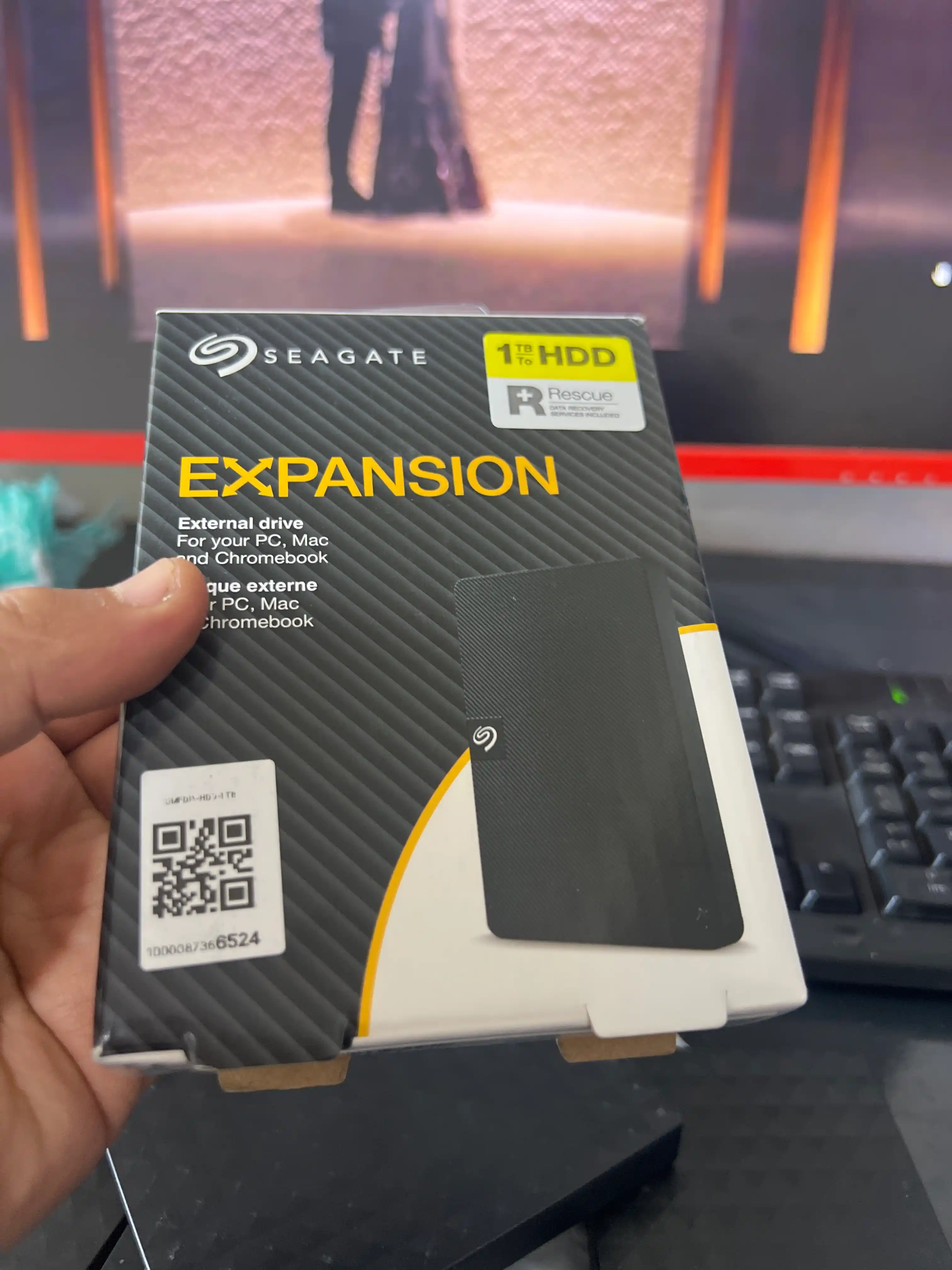 Seagate Expansion tashqi HDD, 320GB/500GB/1TB/2TB/3TB/4TB, USB