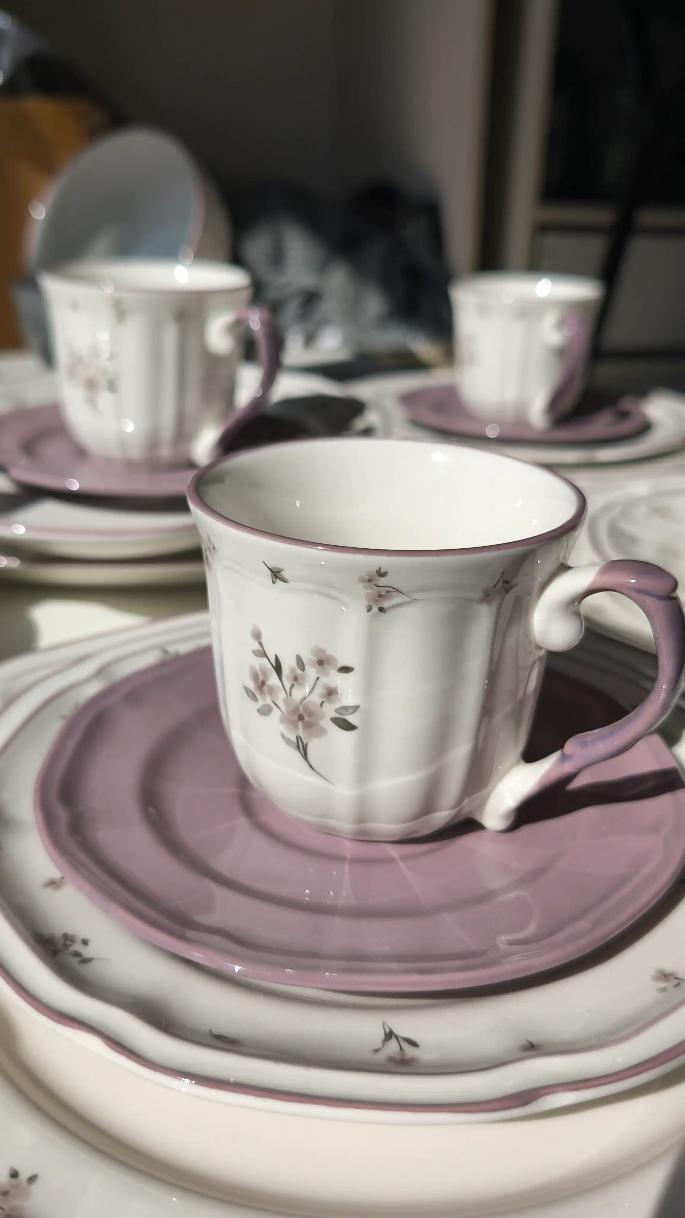 Набор посуды на 6 персон, 32 предмета, фарфор, в стиле Zara home