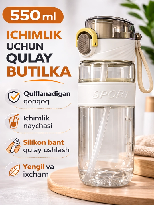Butilka sug‘orgich sheyker 450-950 ml  Turli rangda germetik - 