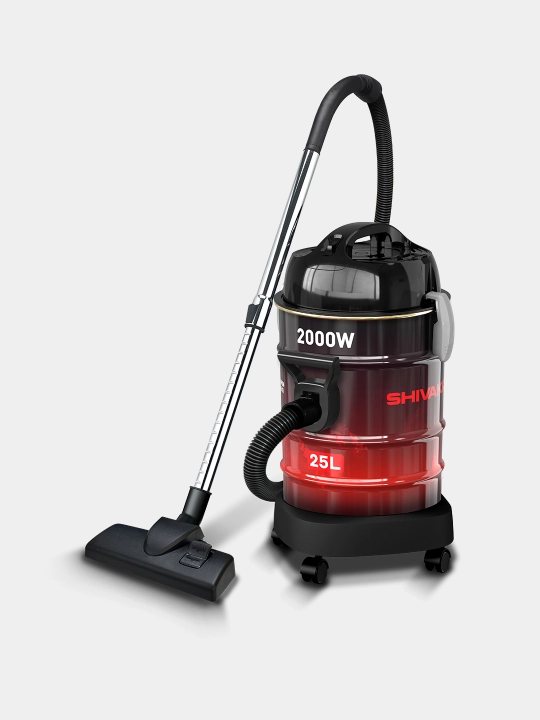 Барабанные пылесосы SHIV-VCD 2597 F - (25 Литр) - 