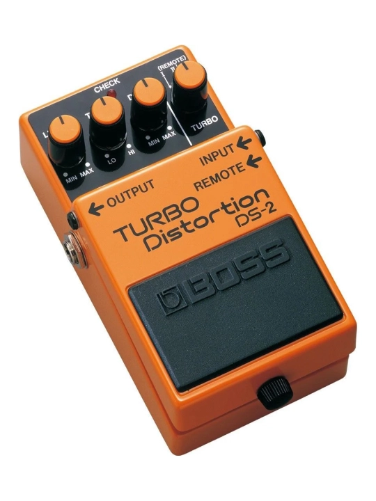 Boss DS-2 Turbo Distortion, elektro-gitaralar uchun effekt pedali - 