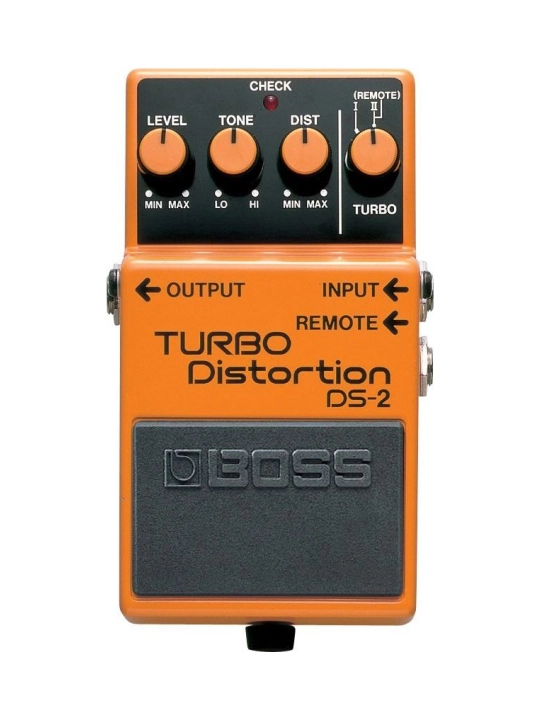 Педаль эффектов для электрогитары Boss DS-2 Turbo Distortion, мощный дисторшн