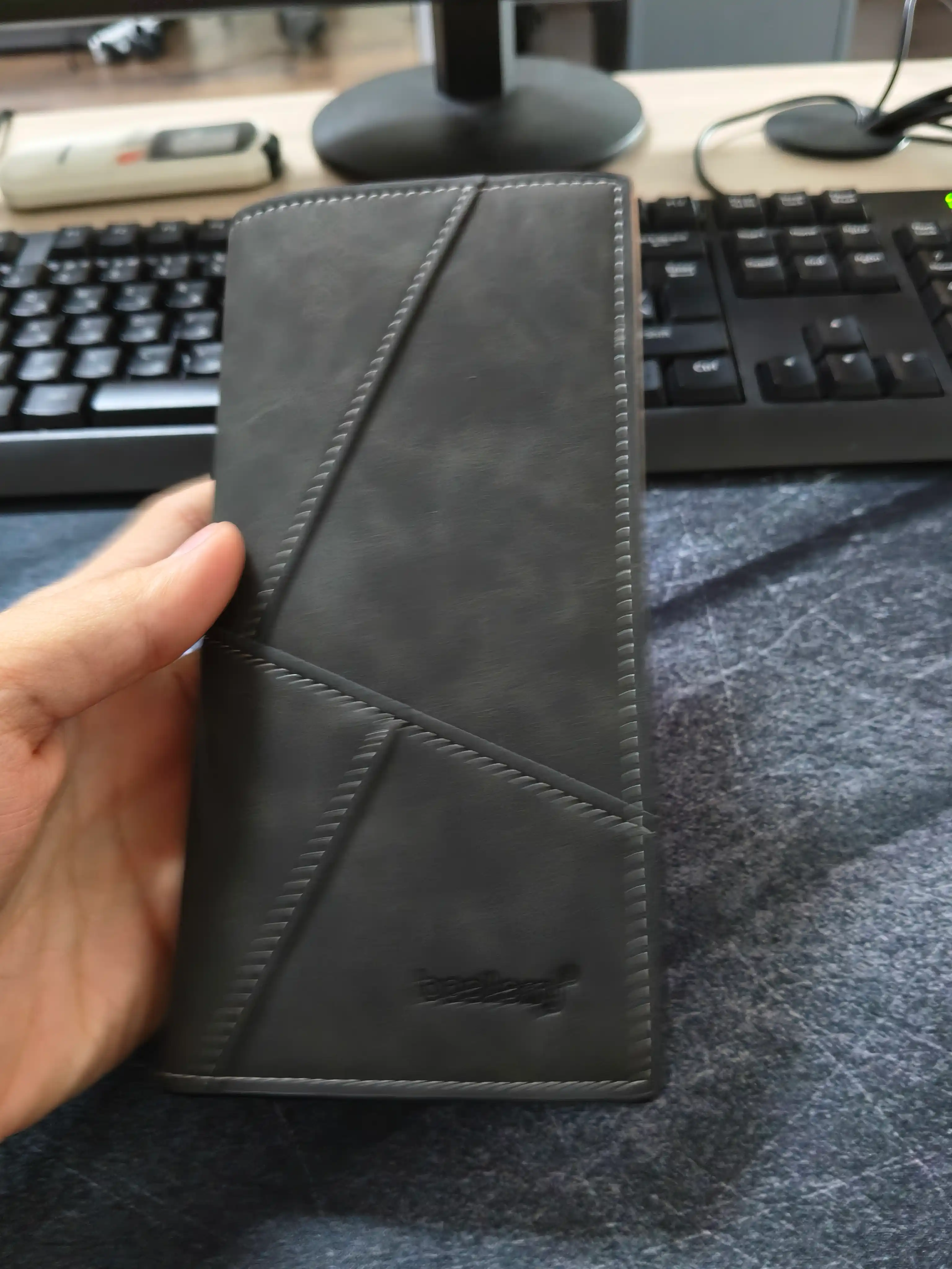 Hamyon Baellerry Classic Long Wallet 3070 erkaklar uchun