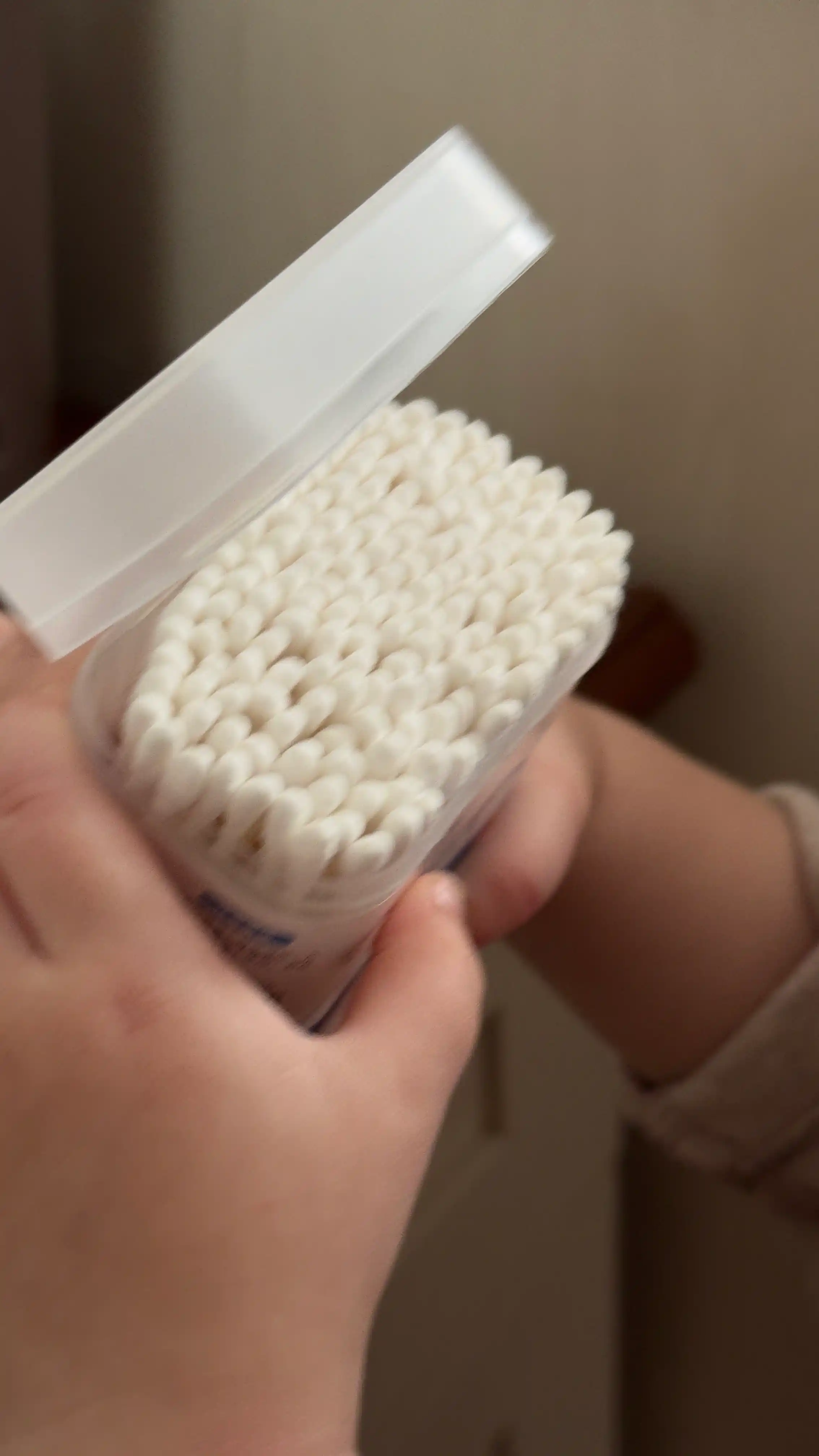 Детские ватные палочки 200 шт, хлопковые Cotton Swabs для новорождённых и детей