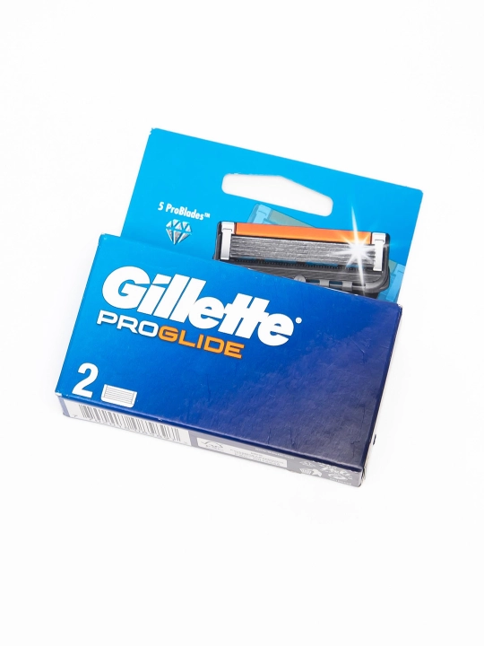 Сменные кассеты Gillette Fusion ProGlide Для Бритвы, 2 шт., с 5 лезвиями, с триммером
