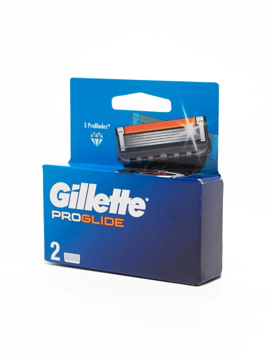 Сменные кассеты Gillette Fusion ProGlide Для Бритвы, 2 шт., с 5 лезвиями, с триммером