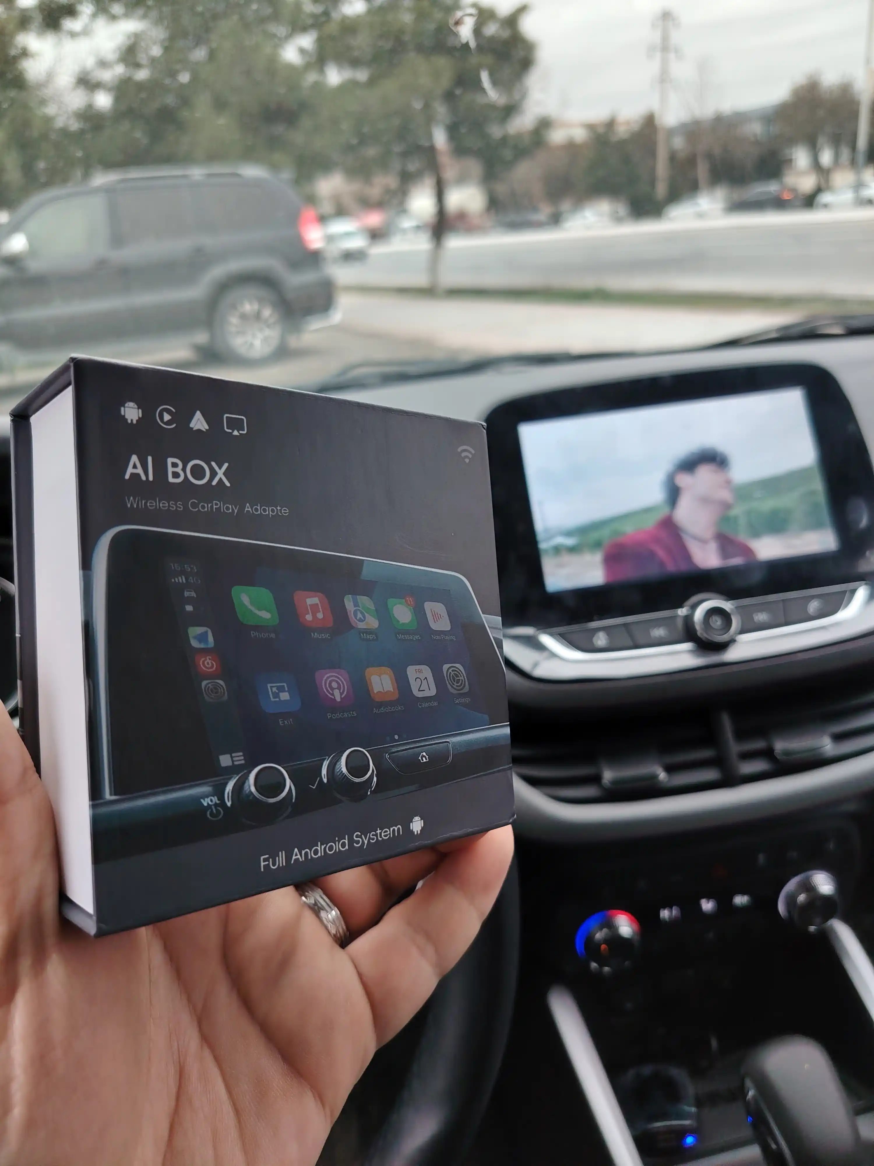 Адаптер CarPlay, 3 в 1, AI Box поддерживает Android 13 и Android Auto