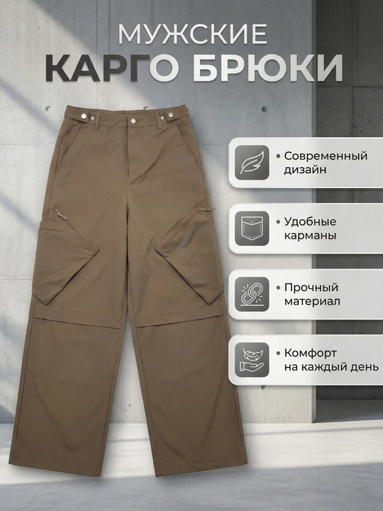 Мужские карго брюки - 