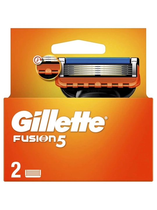 GILLETTE Fusion5 Сменные кассеты 2шт