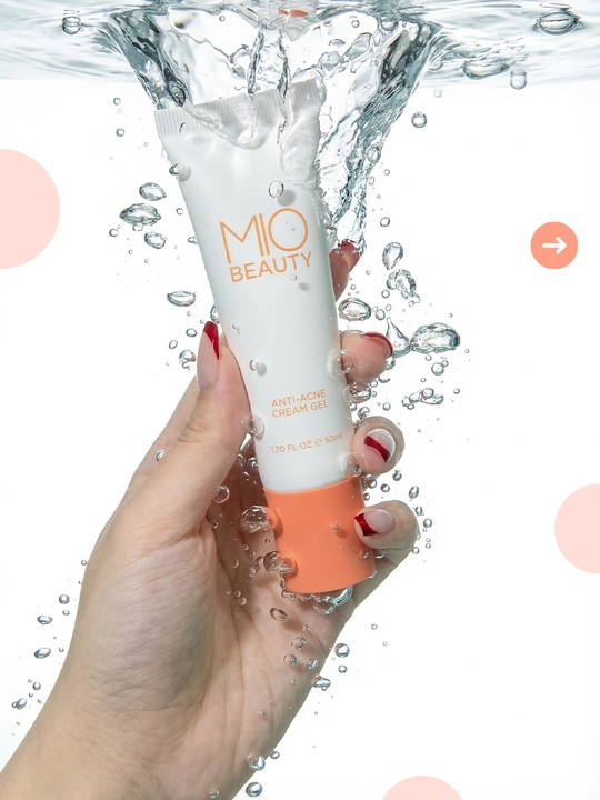 Крем-гель для проблемной кожи анти-акне "MIO BEAUTY"