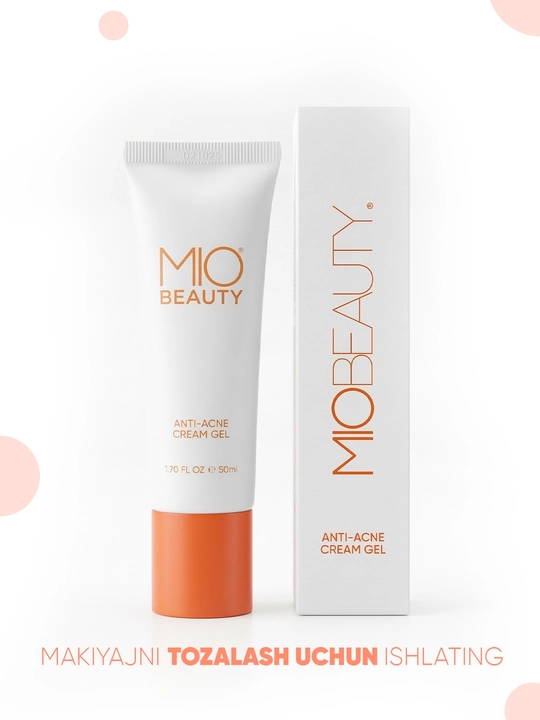 Крем-гель для проблемной кожи анти-акне "MIO BEAUTY"