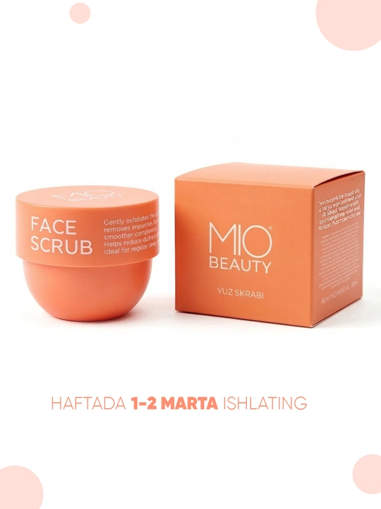 Скраб для лица Mio Beauty, 50 мл