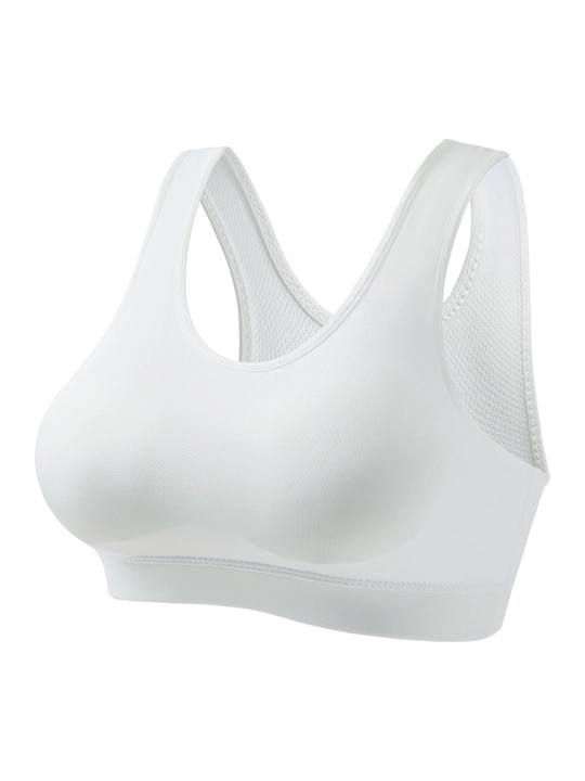 Ayollar uchun sport top, fitnes, yoga va yugurish uchun, nafas oladigan sport byustgalter