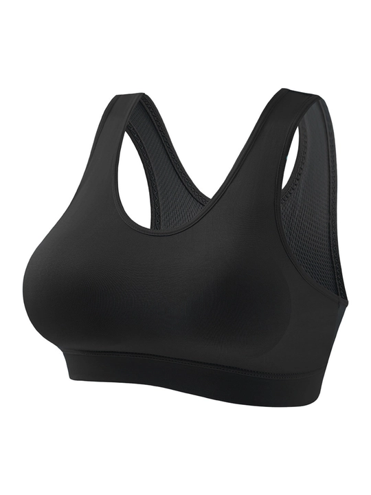 Ayollar uchun sport top, fitnes, yoga va yugurish uchun, nafas oladigan sport byustgalter