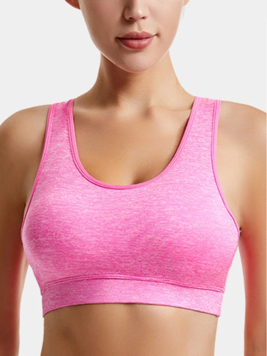 Ayollar uchun sport top, fitnes, yoga va yugurish uchun, nafas oladigan sport byustgalter