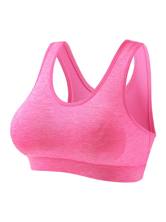 Ayollar uchun sport top, fitnes, yoga va yugurish uchun, nafas oladigan sport byustgalter