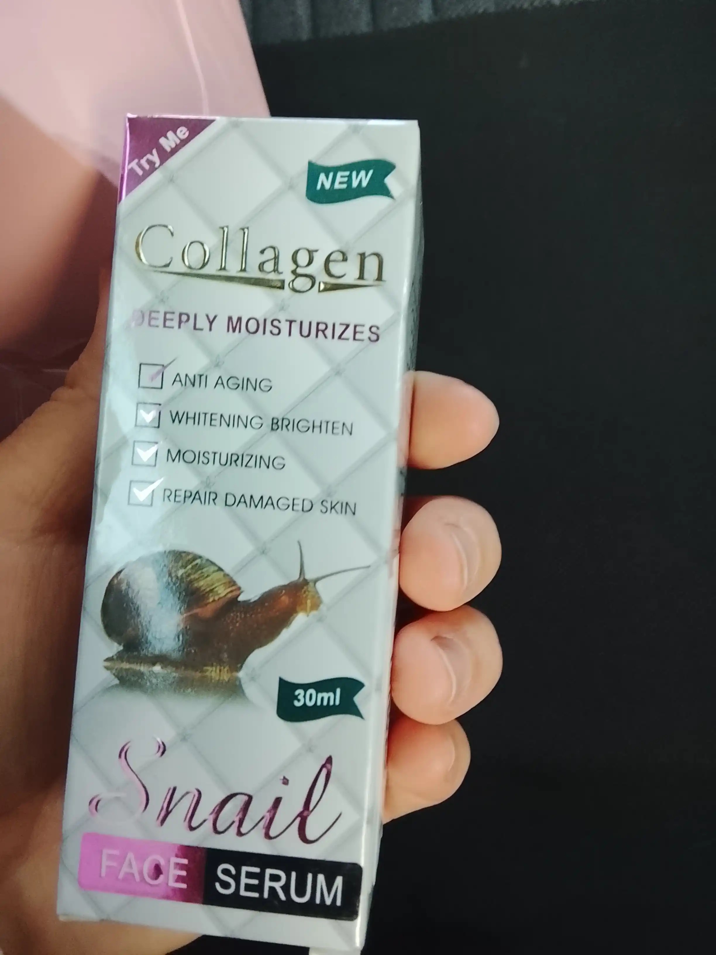 Collagen snail база под макияж с коллагеном для лица, основа для макияжа, омолаживающая