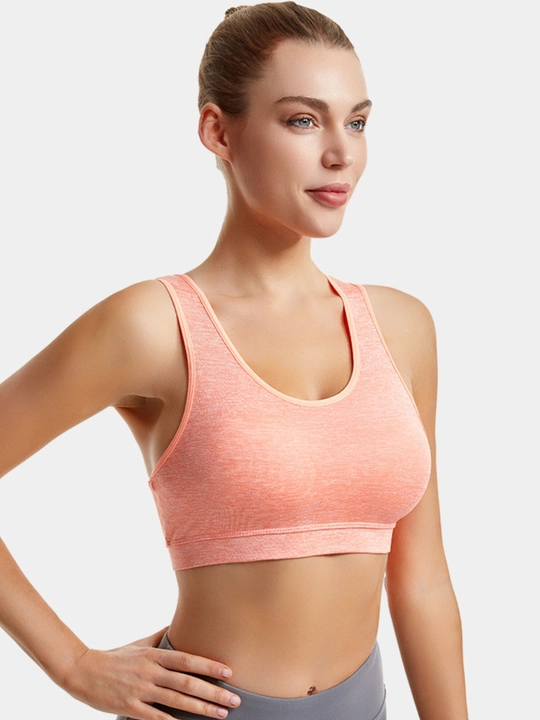 Ayollar uchun sport top, fitnes, yoga va yugurish uchun, nafas oladigan sport byustgalter